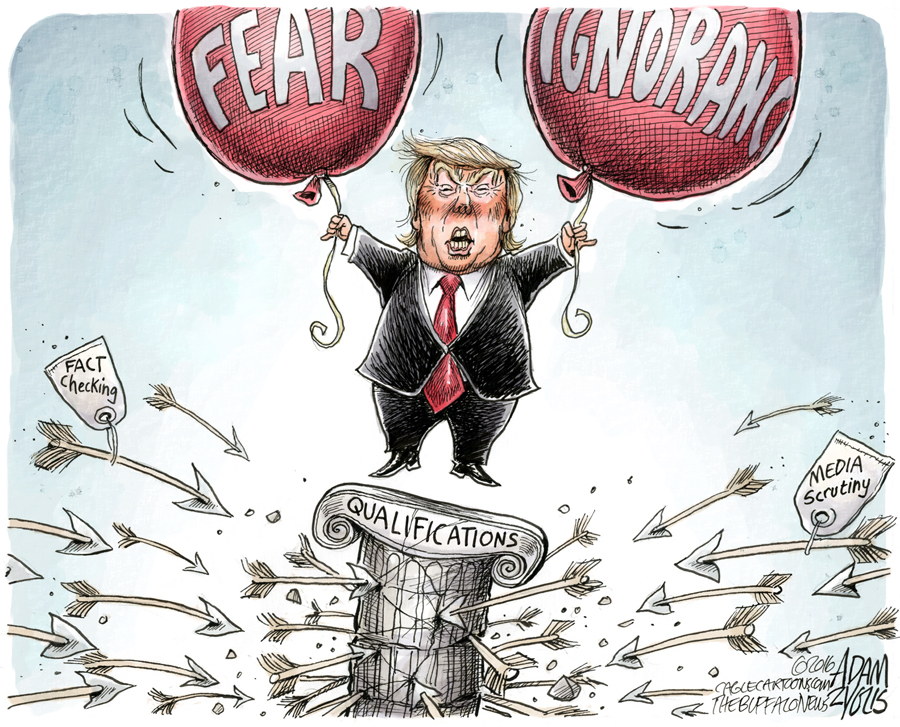 Trump Floats on Fear and Ignorance