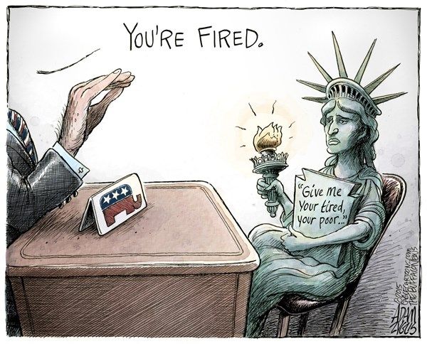 Trump Fires Liberty